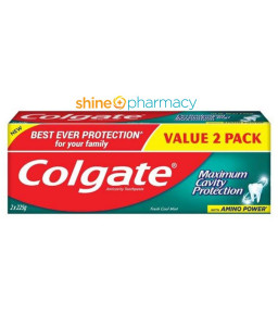 Colgate Toothpaste Red [fresh Cool Mint] 2x225gm